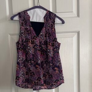 Evereve Floral Sleeveless Top